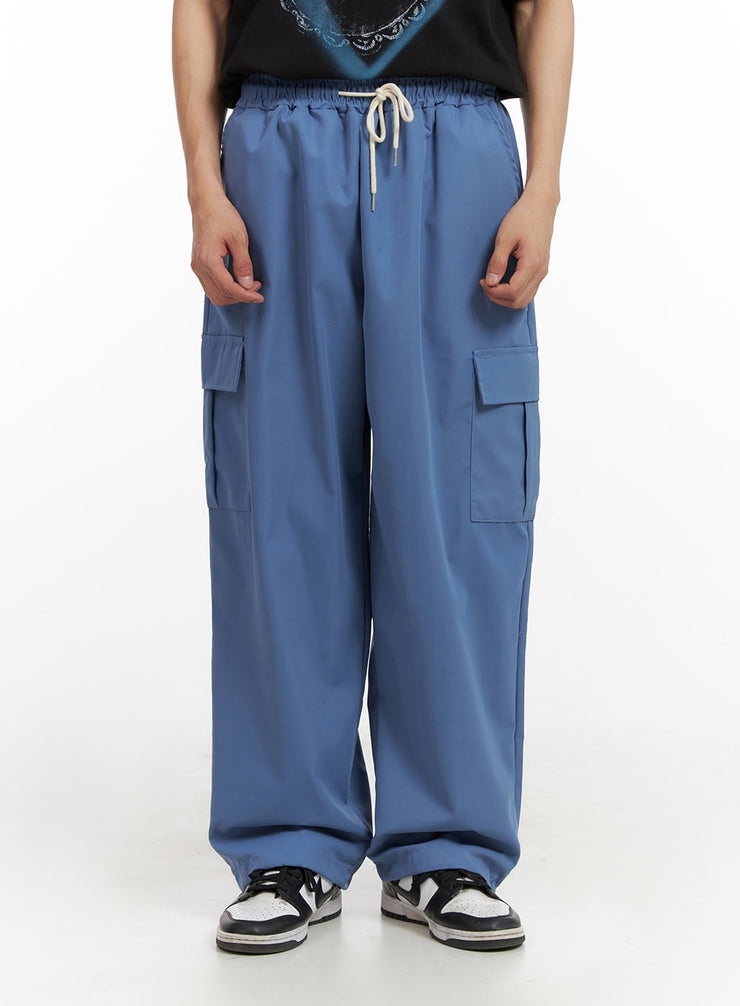 mens-cargo-pants-il403 / Blue