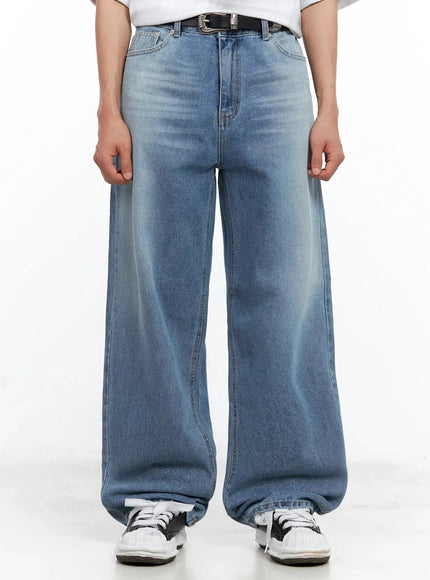 mens-vintage-baggy-jeans-il516 / Blue