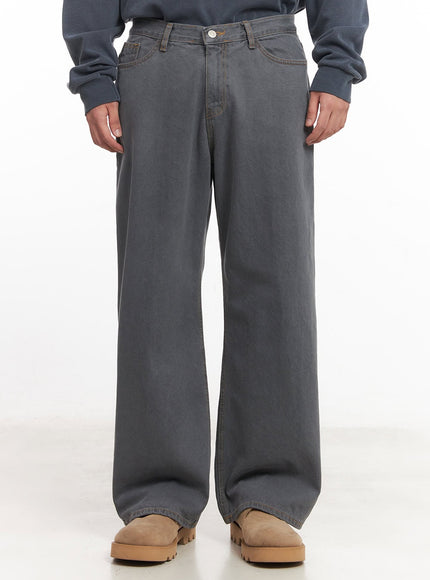 mens-relaxed-fit-jeans-im527 / Gray