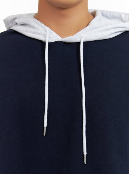 mens-contrasting-hoodie-dark-blue-iu412