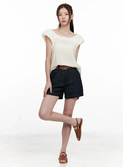 casual-cotton-denim-shorts-cl523