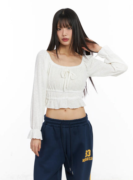 shirred-off-shoulder-long-sleeve-cd519