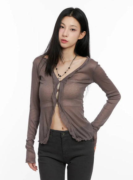 sheer-ruffle-long-sleeve-cardigan-cg522