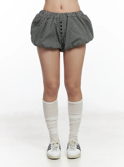 checkered-balloon-shorts-cf503