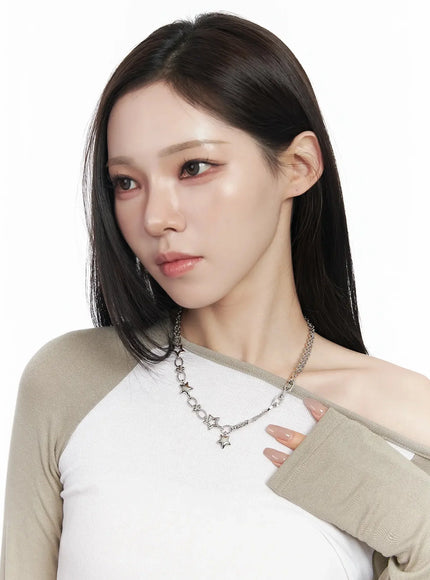 star-chain-link-necklace-ij528