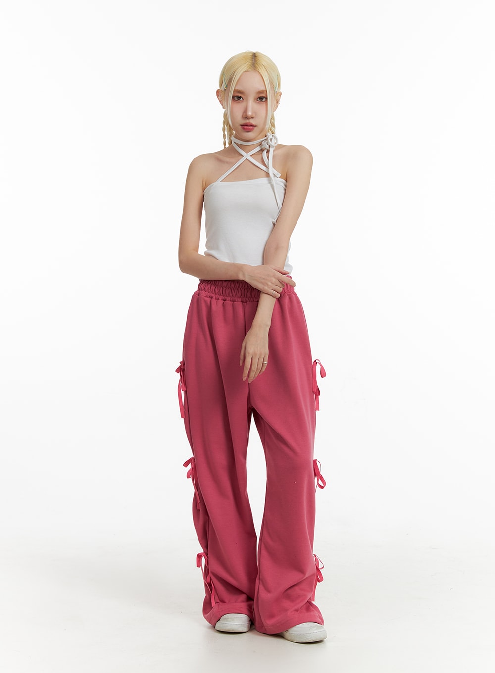 solid-halter-bowknot-cami-top-if408