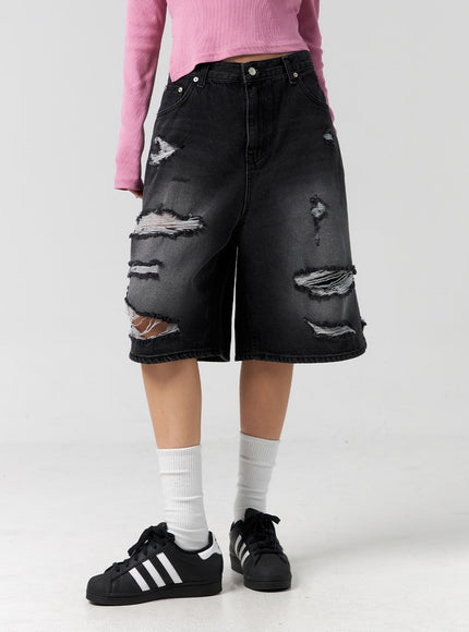 ripped-bermuda-pants-unisex-cg303