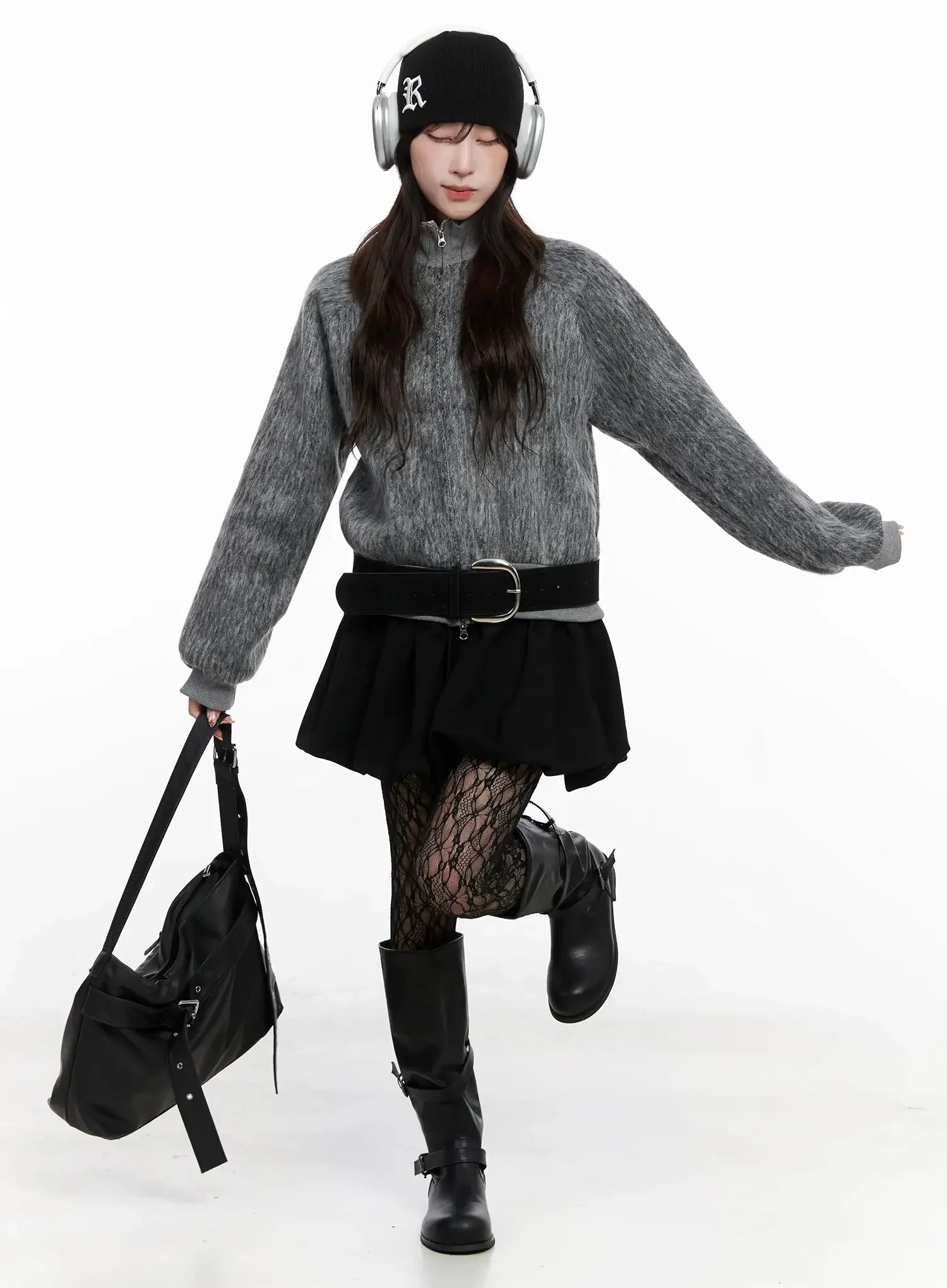 balloon-fit-flared-mini-skirt-in525