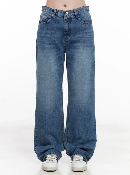 juun-straight-leg-blue-jeans-cl523 / Blue