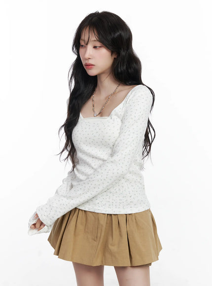 floral-print-u-neck-long-sleeve-top-cj526