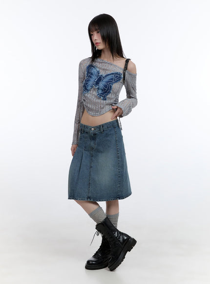 asymmetrical-pleated-washed-midi-denim-skirt-cg412
