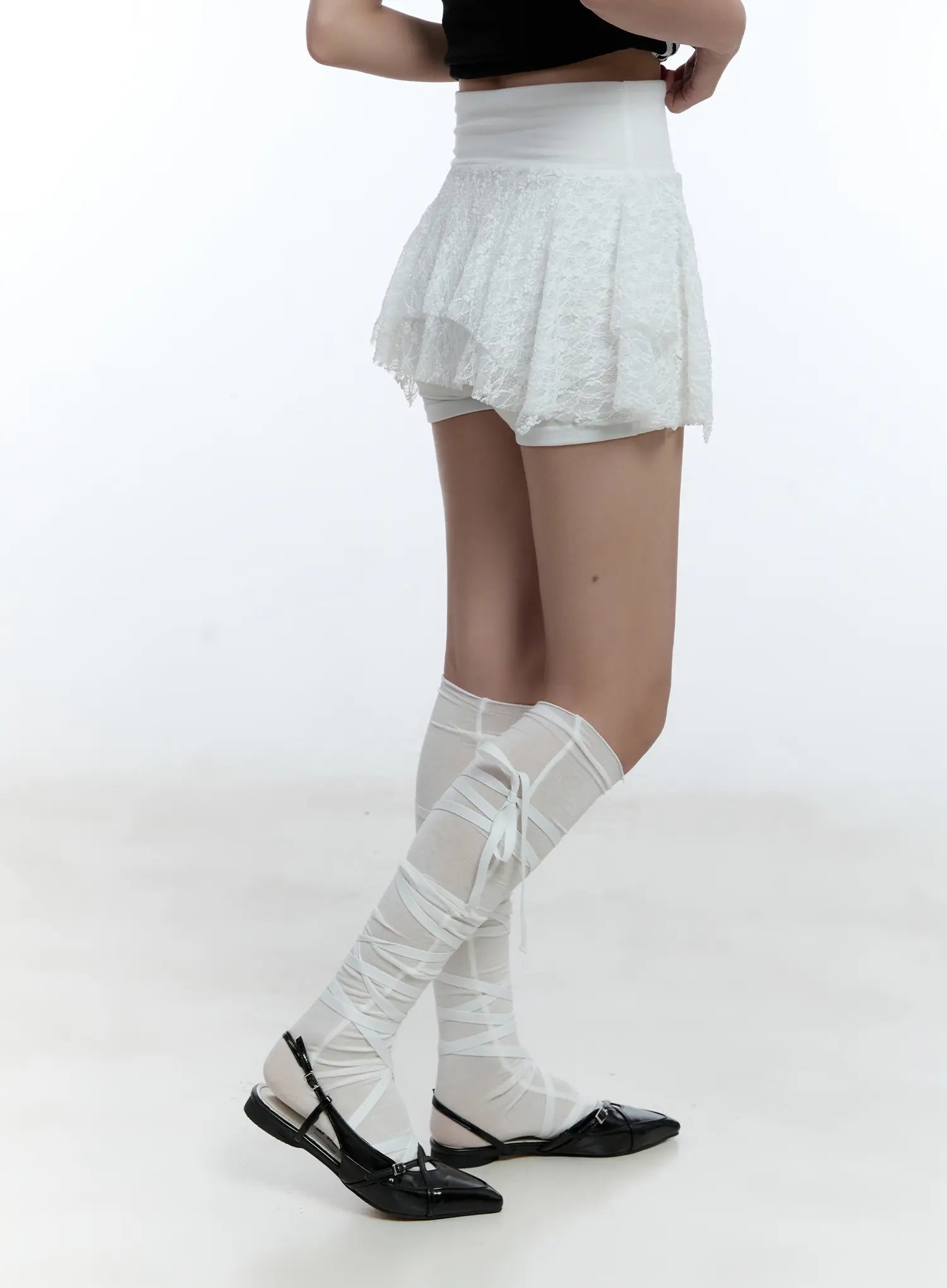 ribbon-strap-knee-length-socks-cu527