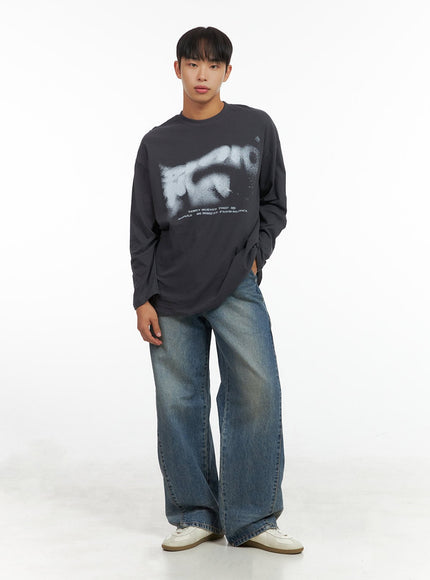 mens-long-sleeve-casual-graphic-cotton-tee-co408