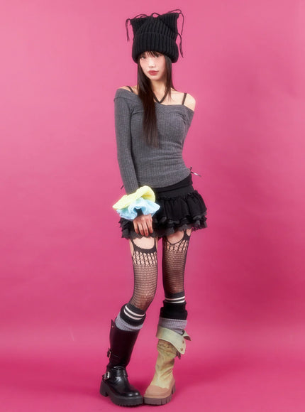 ribbon-ruffle-skirt-in503