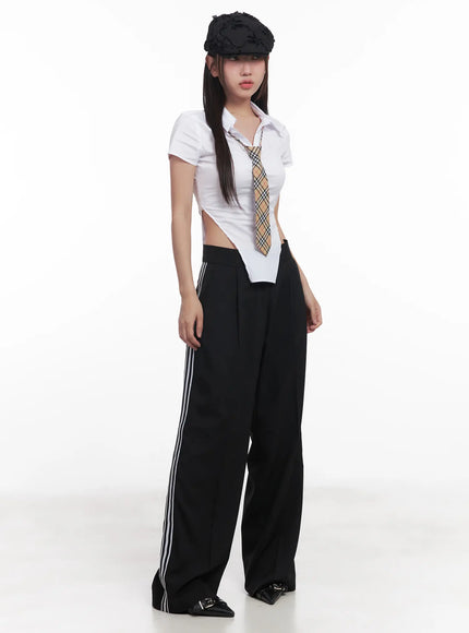 buttoned-collar-short-sleeve-shirt-cu517