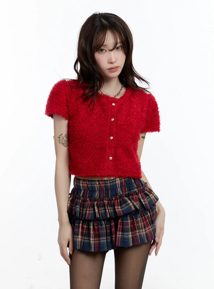 fuzzy-short-sleeve-cardigan-cn525