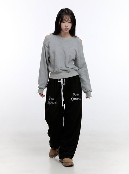 cozy-letter-print-sweatpants-co418