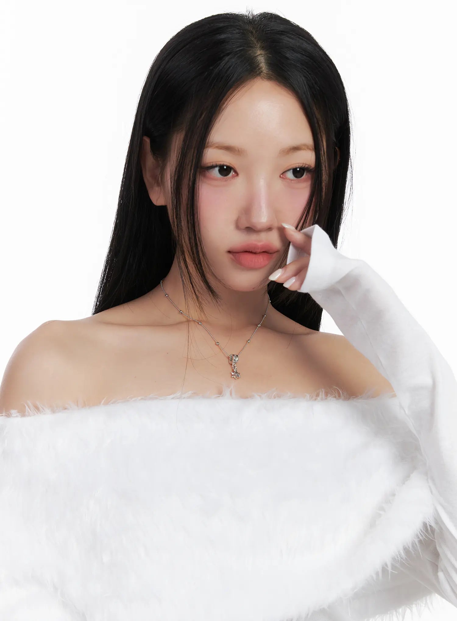 layered-star-charm-necklace-cd501