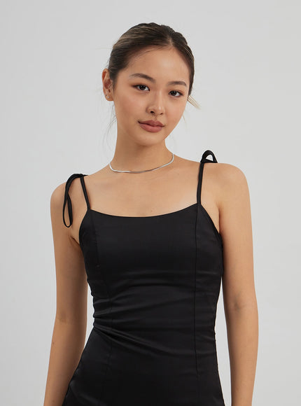 Satin Mini Dress CF313