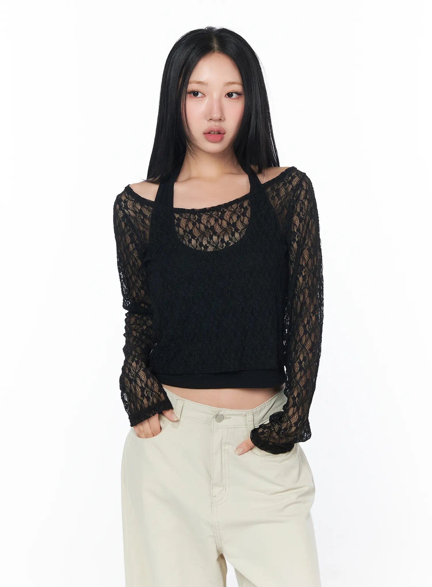 chic-sheer-lace-top-set-cy512