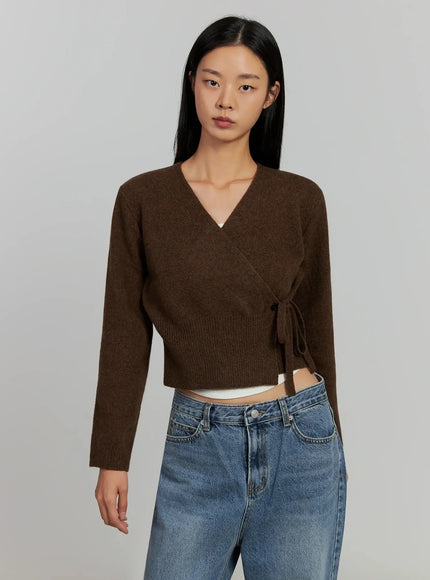 trao-string-wrap-cardigan-ij505
