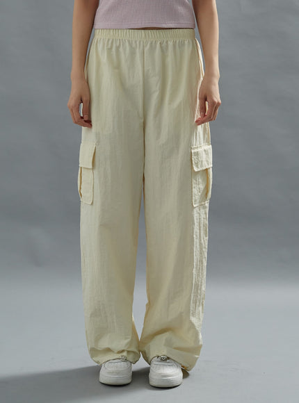 Loose Fit String Cargo Pants CG01