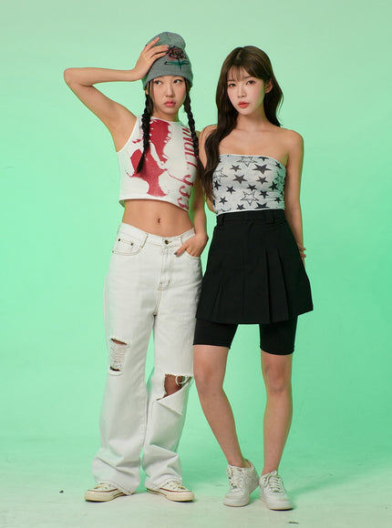 Simple Biker Pants BY303