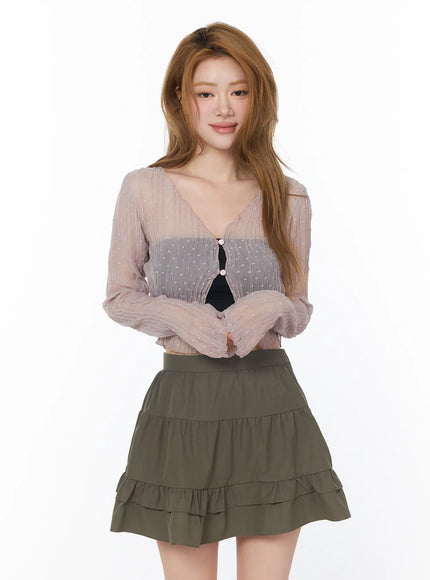 sheer-polka-dot-v-neck-cardigan-cy505