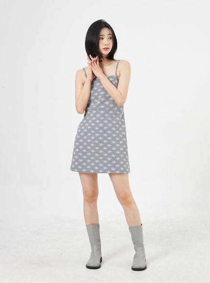 Rose Print Mini Dress OA310