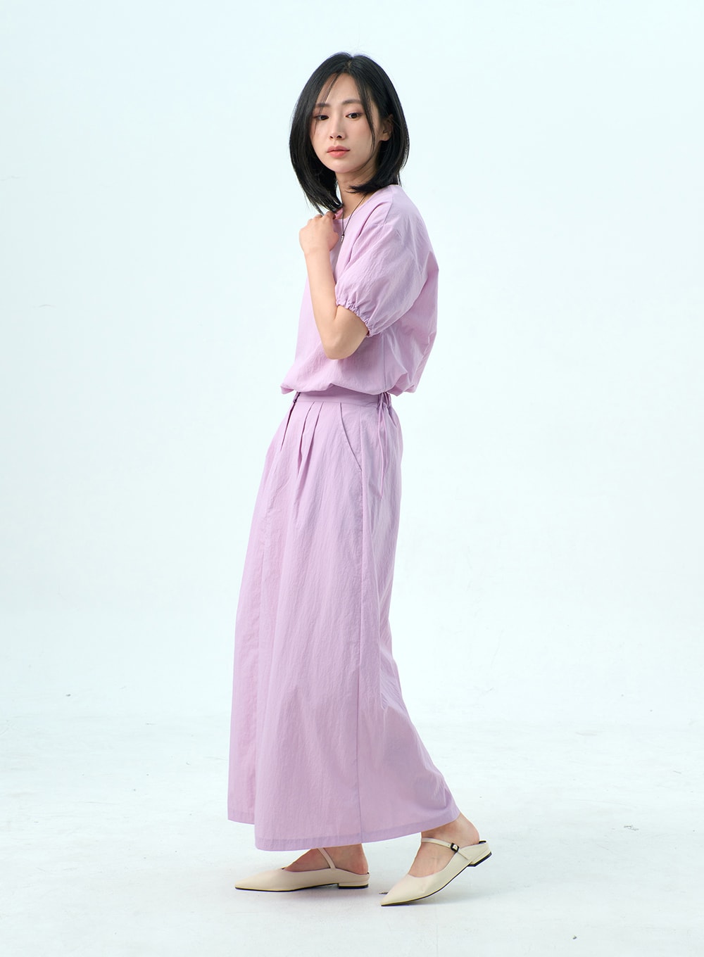 Drawstring Blouse OY318