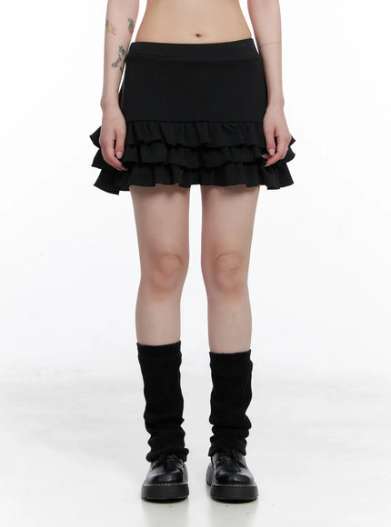 ruffle-mini-skirt-cs529