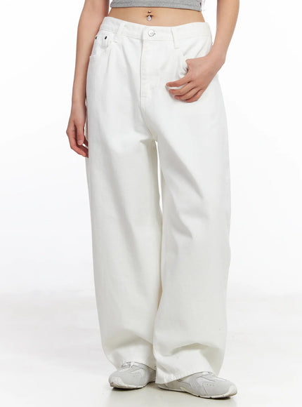 wide-leg-cotton-pants-cf504 / White