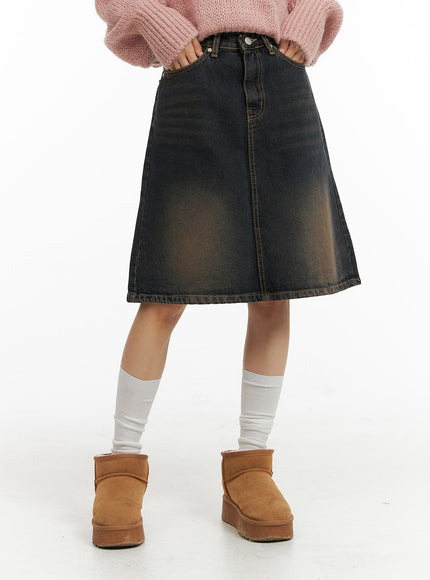 high-waist-solid-denim-mid-skirt-cj409