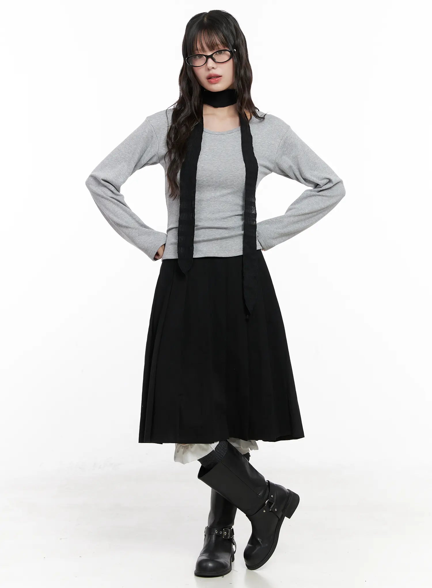 chic-wave-skinny-scarf-cn511