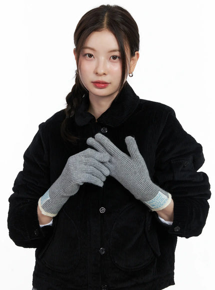 Cute Patch Gloves IN510