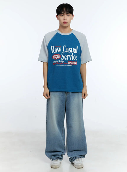 Men's Graphic Short Sleeve T-Shirt IG519