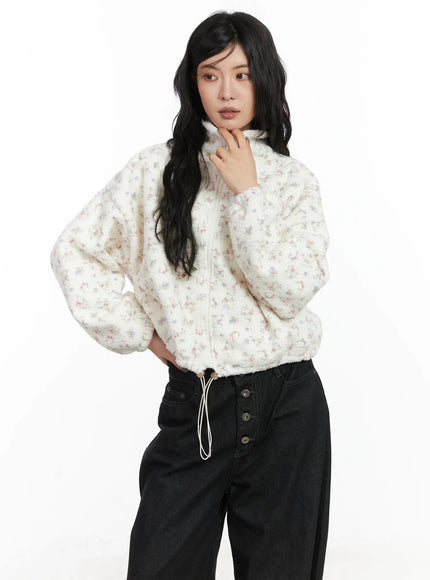 Kelfie Overfit Fleece Jacket CN528