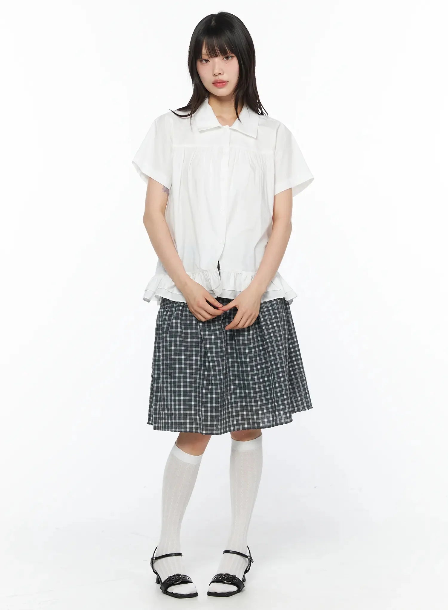 plaid-buttoned-midi-skirt-iy525