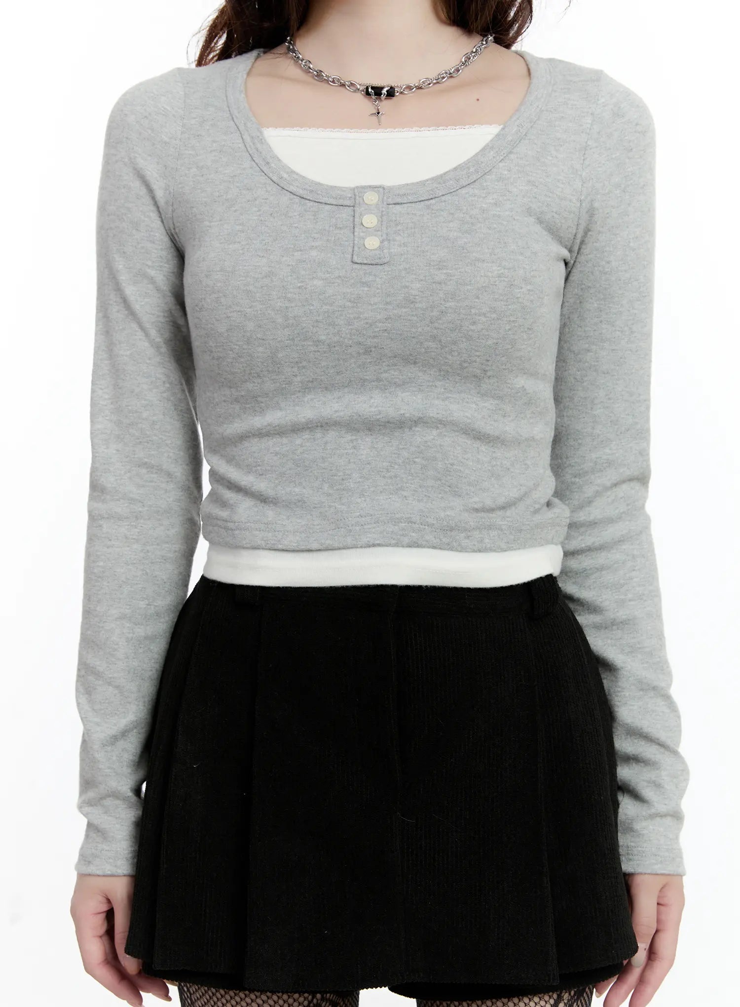 fleece-lined-layered-henley-top-cn525