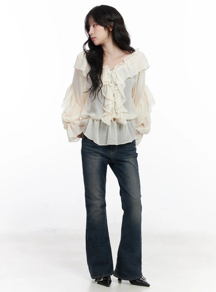 ruffle-long-sleeve-blouse-cj527