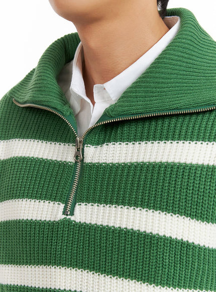 mens-half-zip-up-stripe-vest-iy424