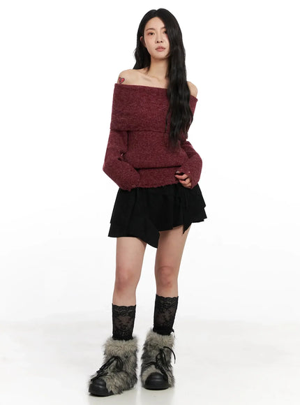 side-lace-up-ruffle-mini-skirt-in528