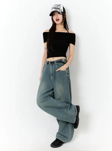 shirred-off-shoulder-short-sleeve-tee-iu525