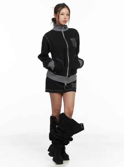 loose-fit-two-tone-waffle-zip-up-cj512