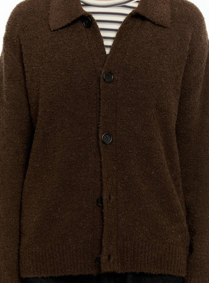 mens-simple-wool-collar-cardigan-in525