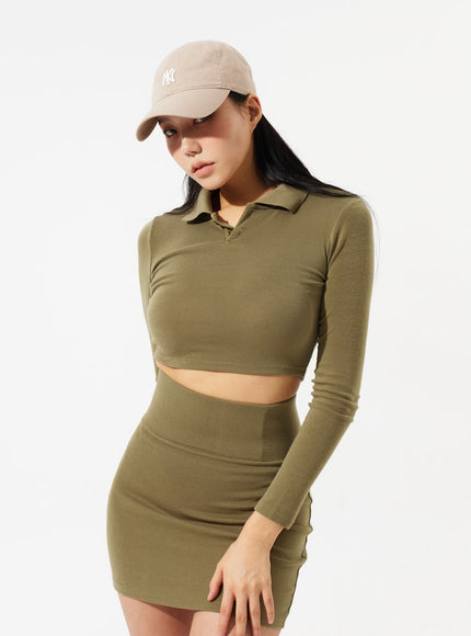 Top And Mini Skirt Set IM306