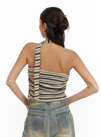 striped-crop-tube-top-with-scarf-cy402