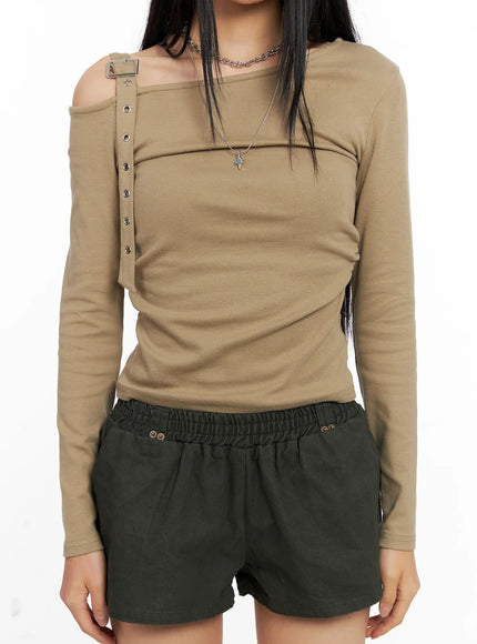 asymmetric-strap-long-sleeve-top-co529