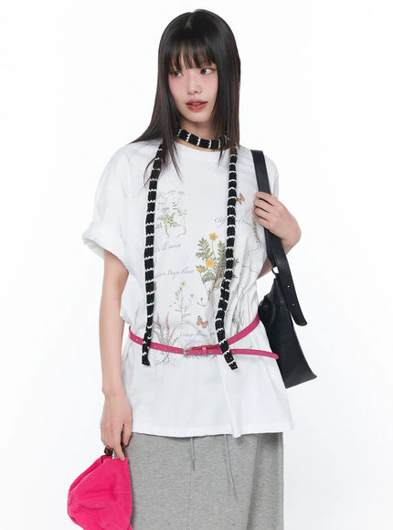 Waffle Knit Accent Scarf CA528