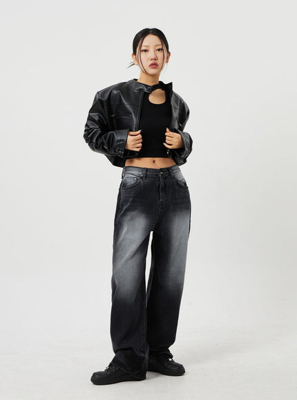 Mid-Rise Baggy Jeans CF328